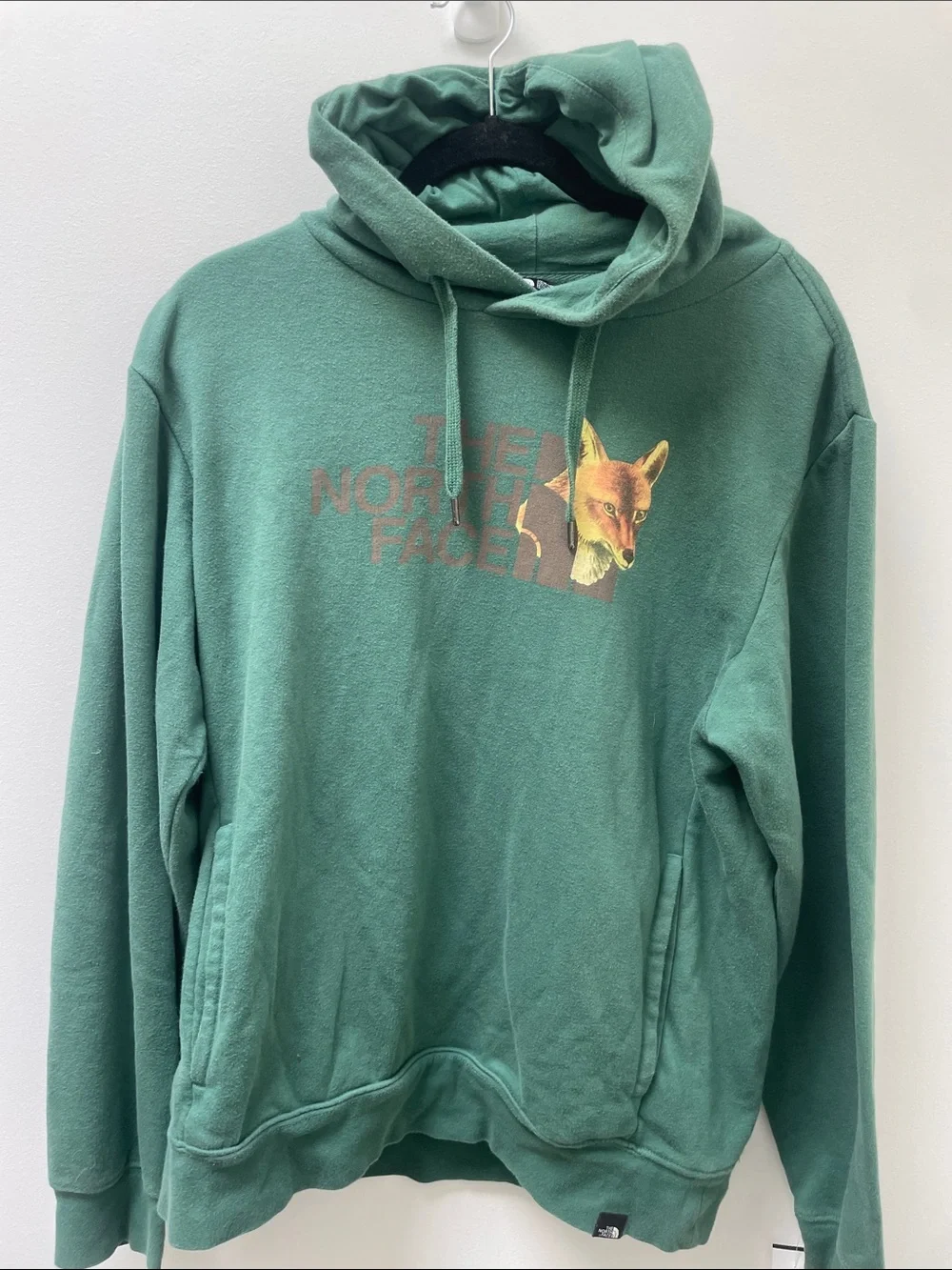 The North Face Fox Hoodie Green Men’s Medium RARE
